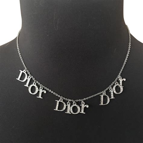 pendentif dior|Dior jewelry necklace.